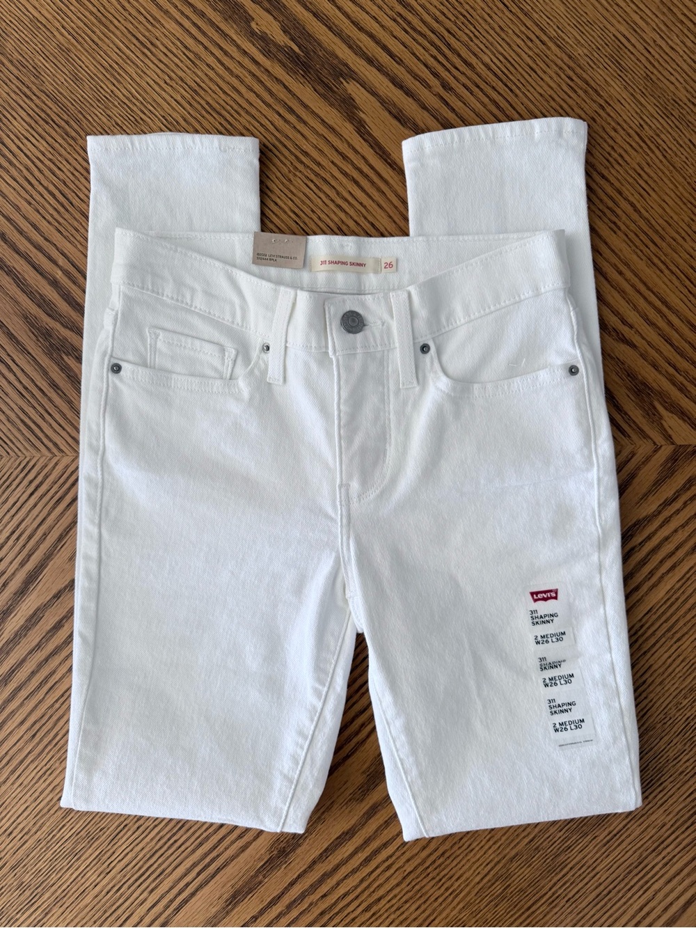 LEVI'S 311 Shaping Skinny Jeans - White - Picture 3 of 12